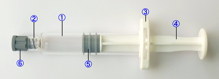 Component Parts of Prefilled Syringe